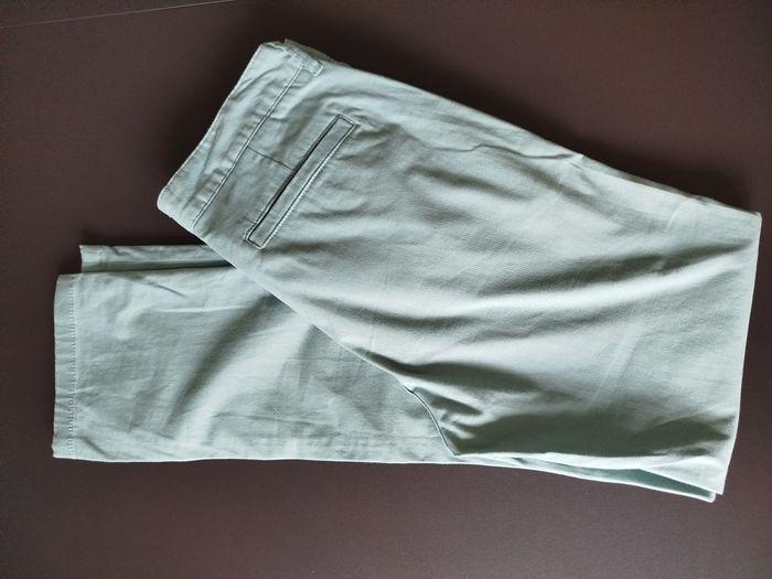 Chino slim fit vert 38 NEUF - photo numéro 4