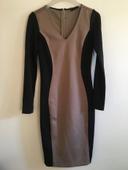 Robe marron noir Sinequanone taille S