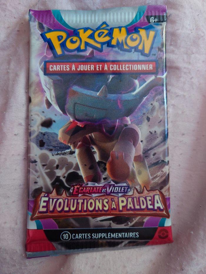 Booster Pokemon Évolutions À Paldea Neuf - photo numéro 1