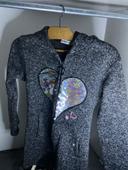 Veste polaire à strass enfant 14 ans