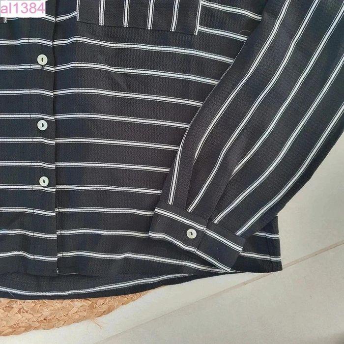 Chemise à rayures noir et blanc - Sienna Si - Taille S : 36 - 38 - photo numéro 3