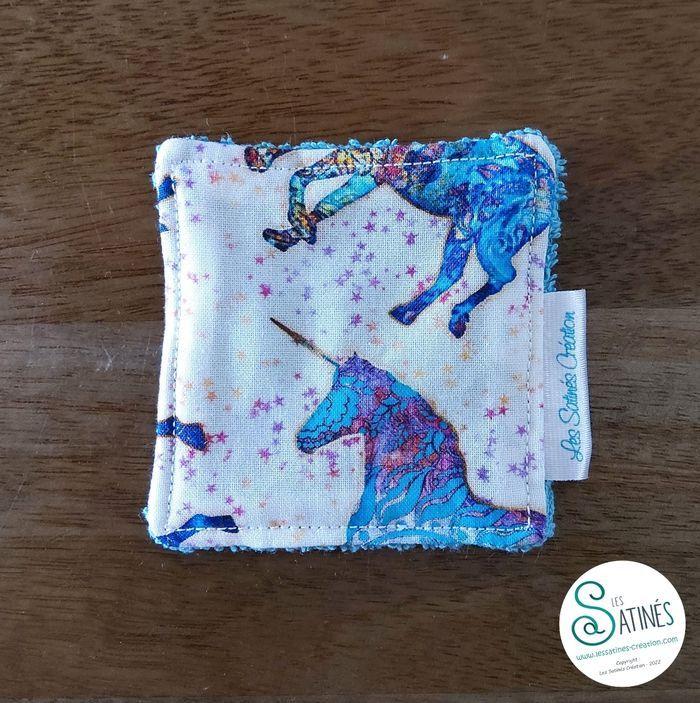 Lingettes Lavables Licorne - lot de 7 - photo numéro 2