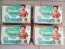 Lot de 4 paquets de couches PAMPERS harmonie taille 4