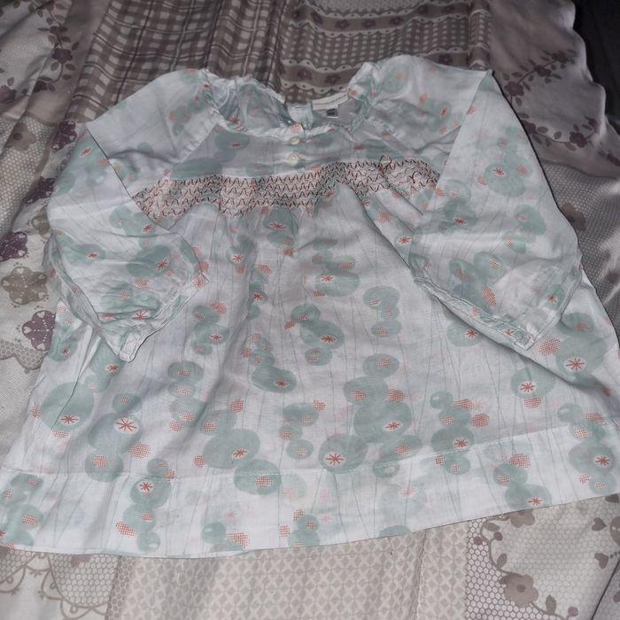 Chemise manches longues pour petite fille