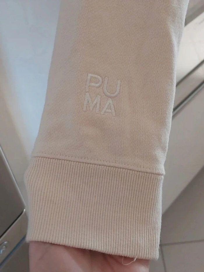 Pull puma creme - photo numéro 3