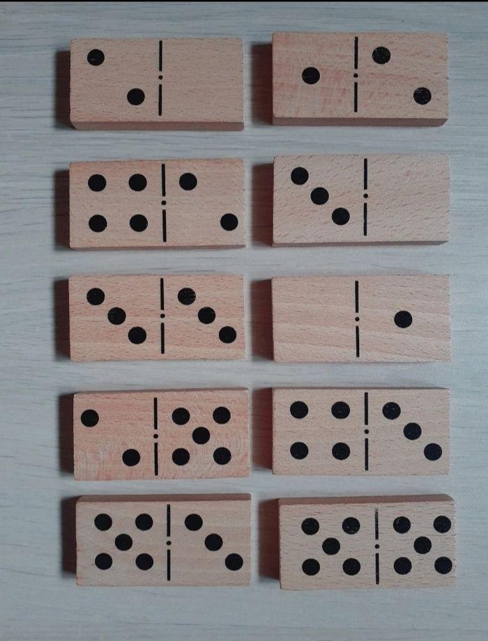 Jeux de Domino en bois - photo numéro 5