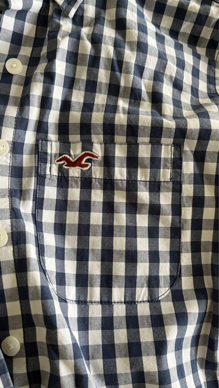 Chemise à carreaux hollister - photo numéro 3