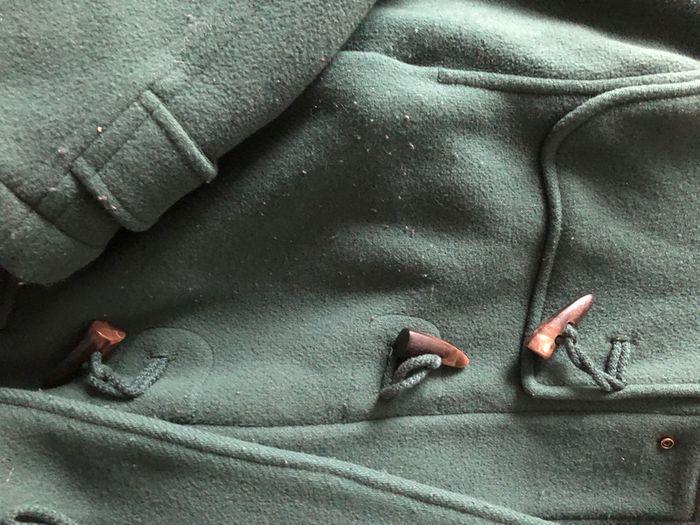 Manteau Duffle coat vert Benetton taille 44 - photo numéro 3