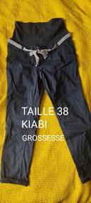 Pantalon grossesse 38 kiabi