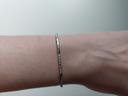 Bracelet fin en argent