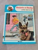 Livre vintage  édition hemma Marjorie et bucky perdus en ville