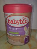 Lait babybio optima 1em âge