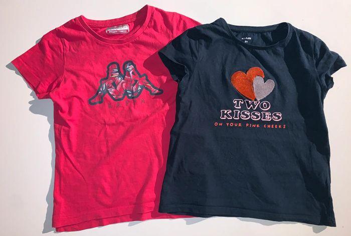 Lot de 2 tee shirts fille 8ans - photo numéro 2