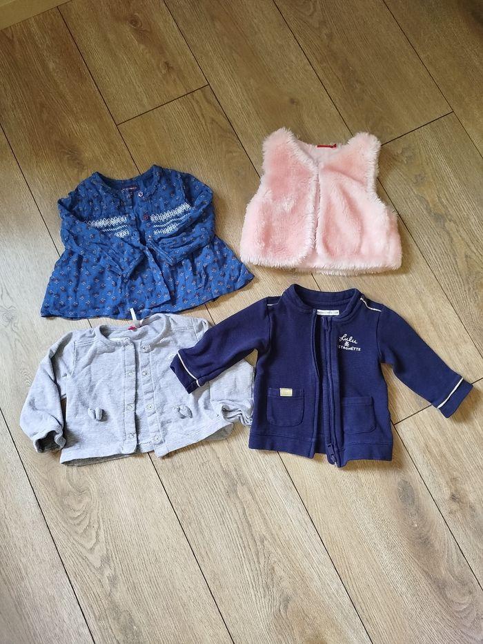 Lot vêtements bébé fille 12 mois hiver - 41 articles - photo numéro 6