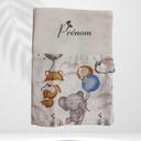 Protège carnet de santé personnalisé personnalisable prénom éléphant renard ballon