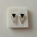 Boucles d'oreilles triangle