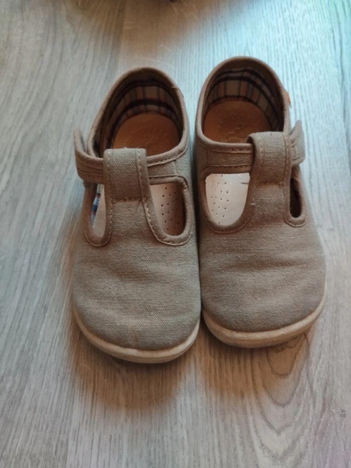 Chaussures enfants taupe T24 - photo numéro 2