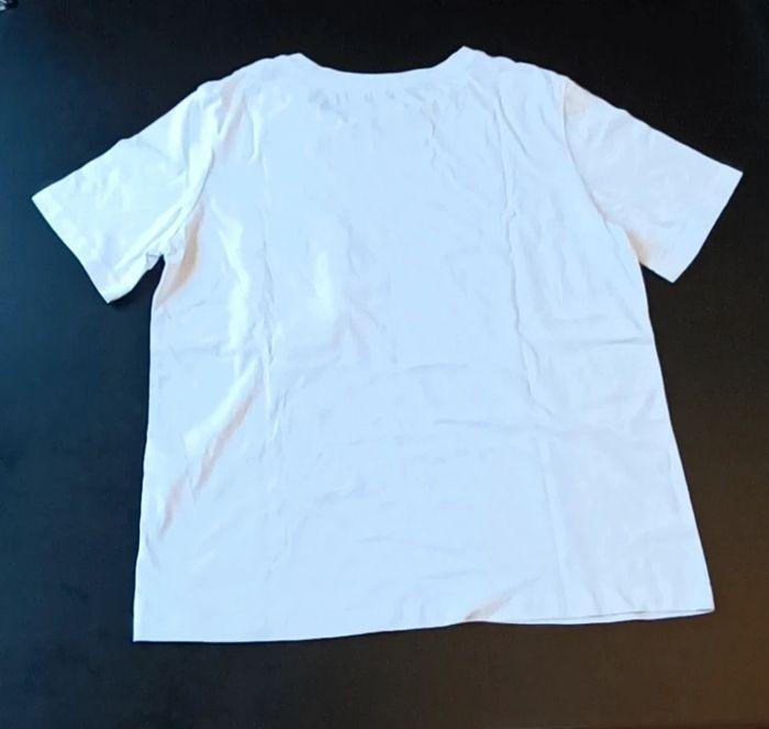 T-shirt Zara blanc taille M - photo numéro 5