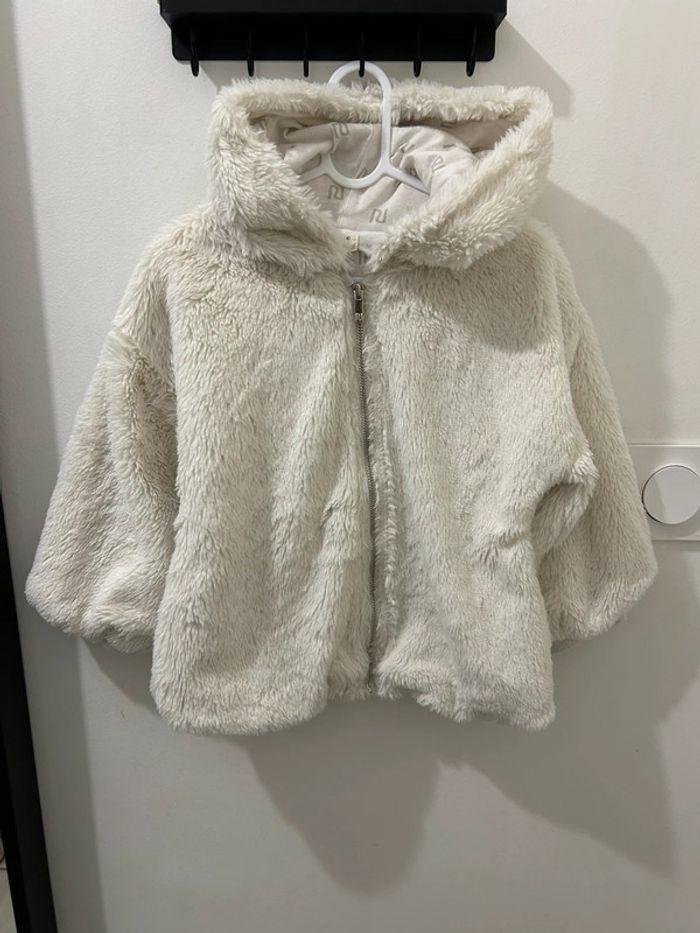 Veste River Island 3/4ans fourrure veste zip - photo numéro 1