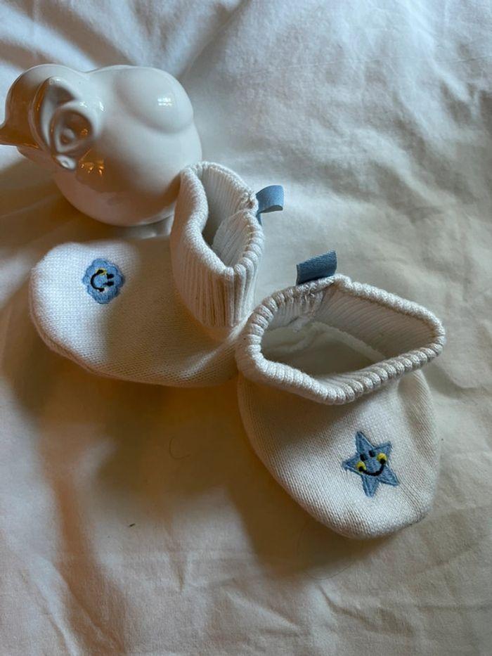 Chaussons bébé Smiley Baby 3/6 mois - photo numéro 1