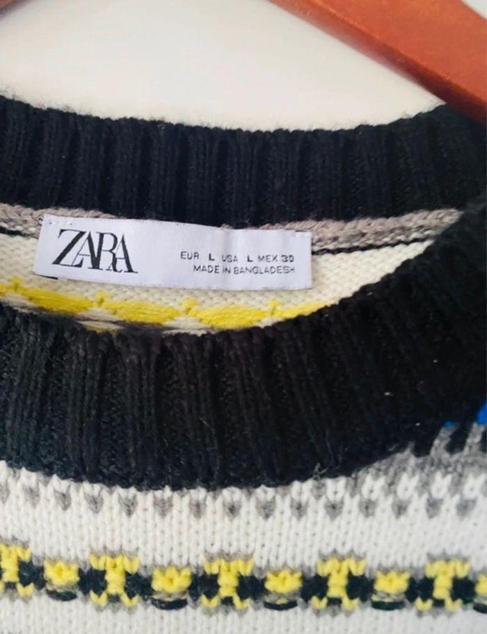 Pull Zara taille L - photo numéro 4