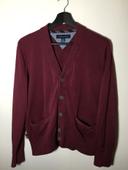 Gilet pour homme Tommy Hilfiger bordeaux taille S 072