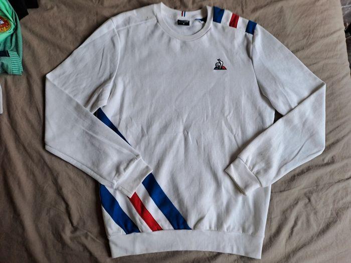 Sweatshirt blanc Lecoqsportif - photo numéro 3