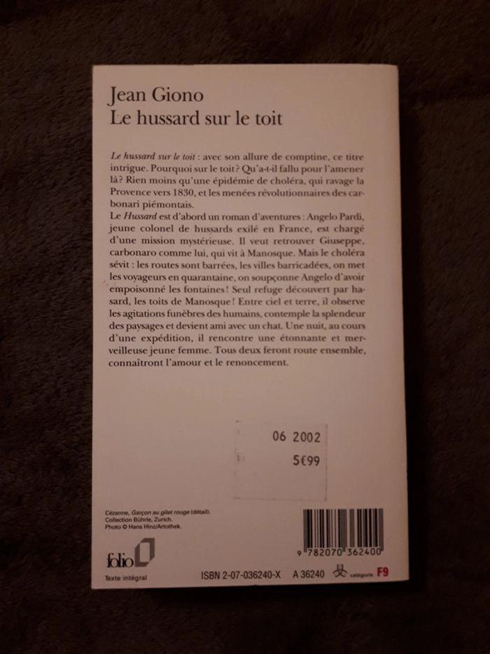 Le hussard sur le toit, de Jean Giono comme neuf - photo numéro 3