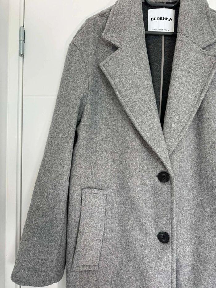 Manteau gris Bershka taille M - photo numéro 2