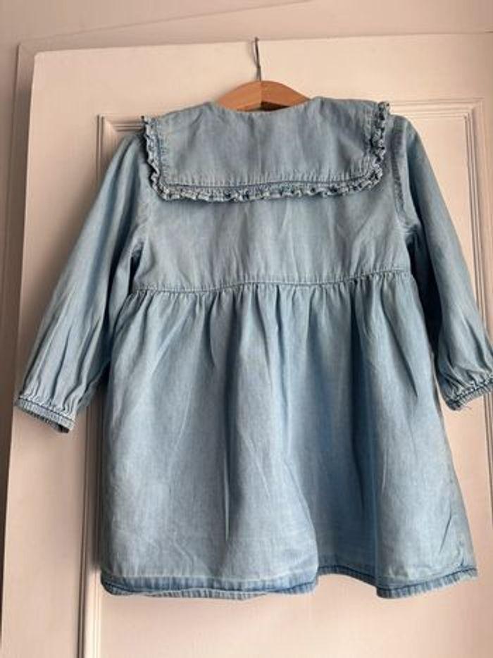 Zara baby robe denim - photo numéro 2