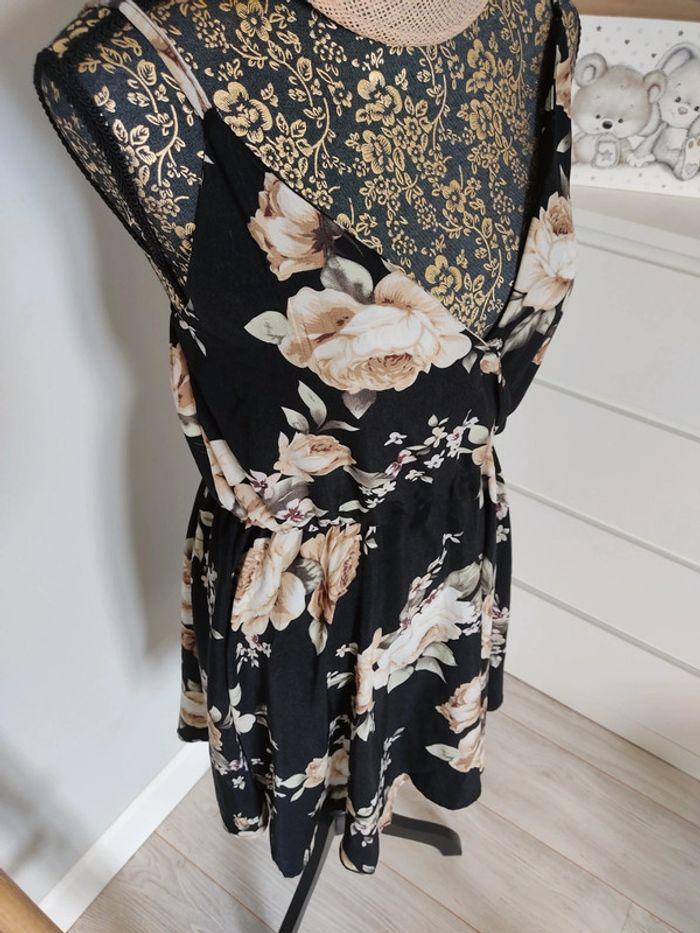 Robe fleurie légère été taille unique (XS/S) - photo numéro 2