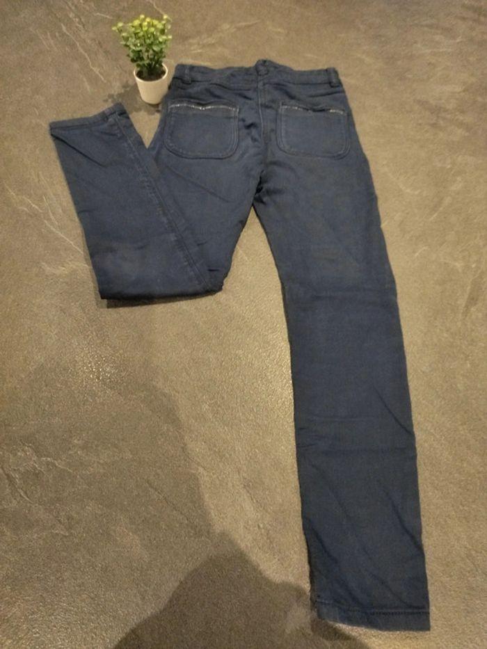 Pantalon skiny bleu foncé Sergent major 8 ans - photo numéro 2