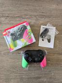 Manette pro nintendo switch splatoon