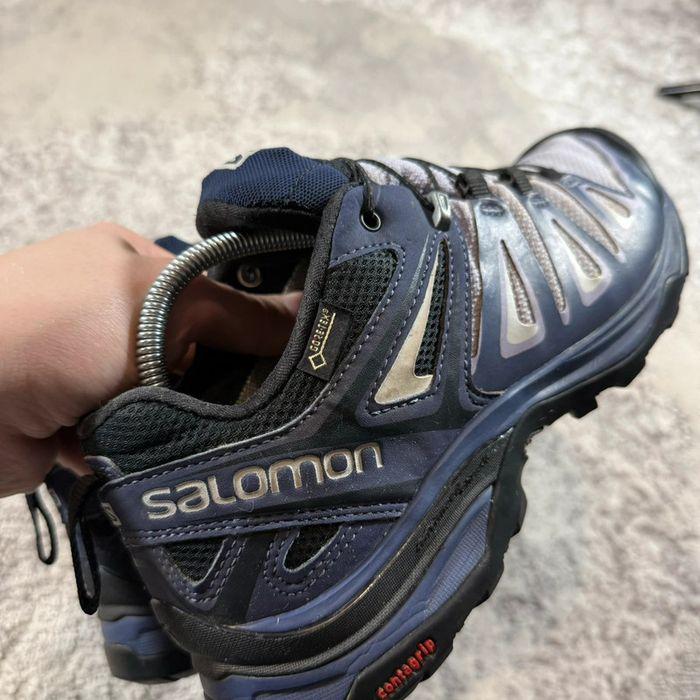 Salomon X Ultra Gore-Tex Blue & White & Grey - photo numéro 9