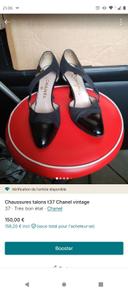 Chaussures talons t37 Chanel