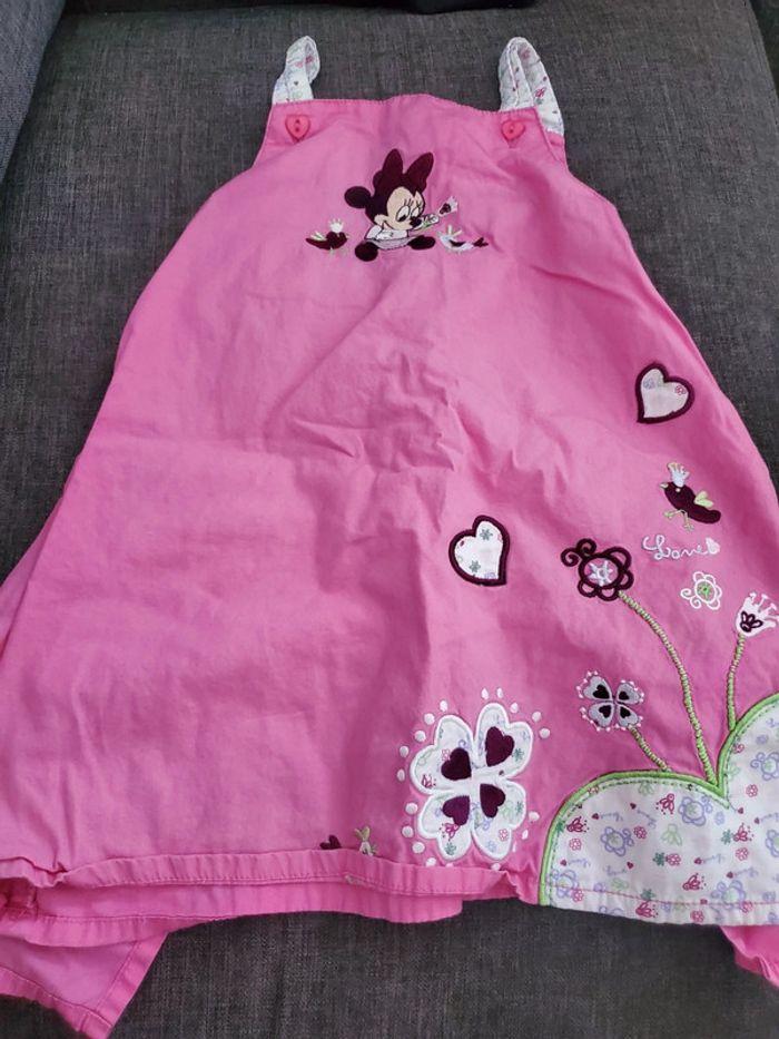 Robe rose minnie 18mois