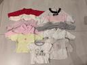 Lot de 10 t-shirts manches longues - 3 mois