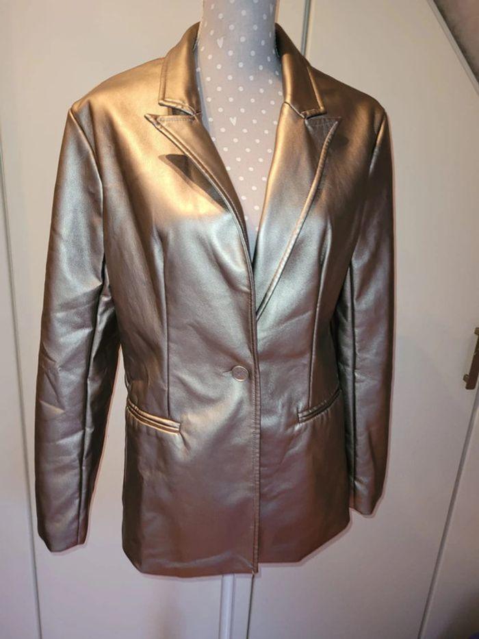 Veste originale bronze presque neuve - photo numéro 1