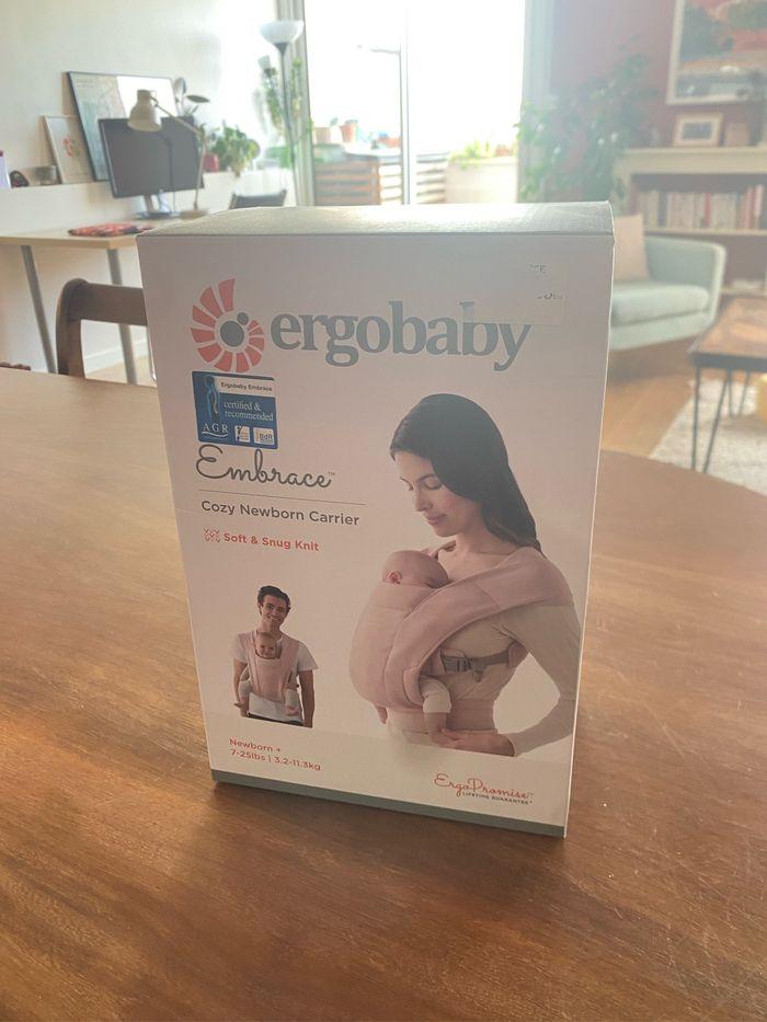 Porte-bébé Ergobaby Embrace blush Pink NEUF - photo numéro 1