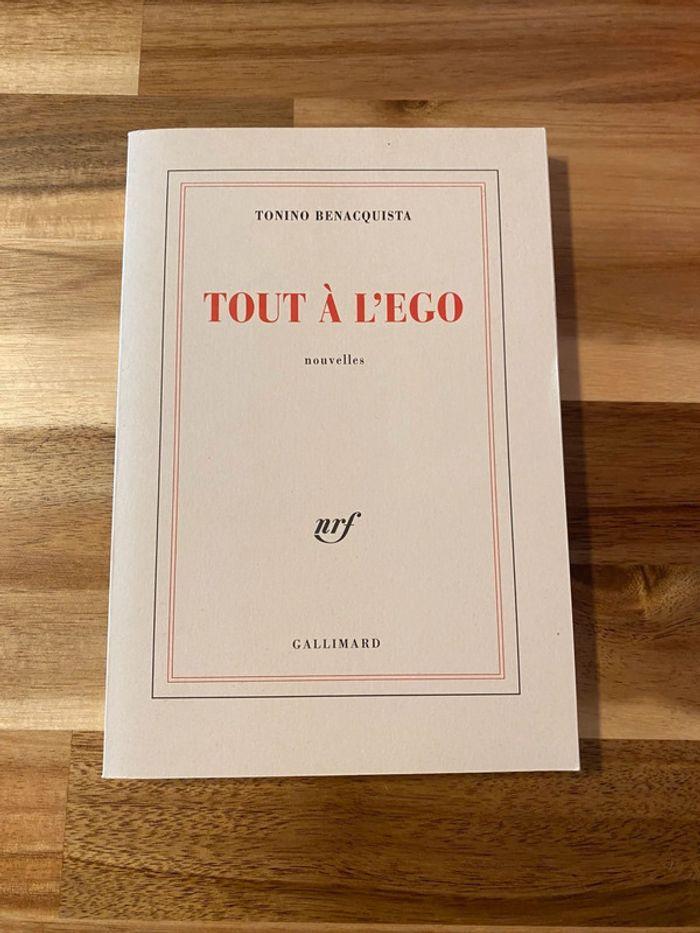 Recueil de nouvelles Tout à l’égo - Tonino Benacquista 📚 - photo numéro 1