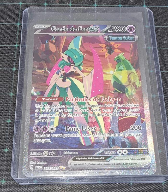 Carte Pokémon Garde-de-Fer Ex 249/182 Faille Paradoxe - photo numéro 1