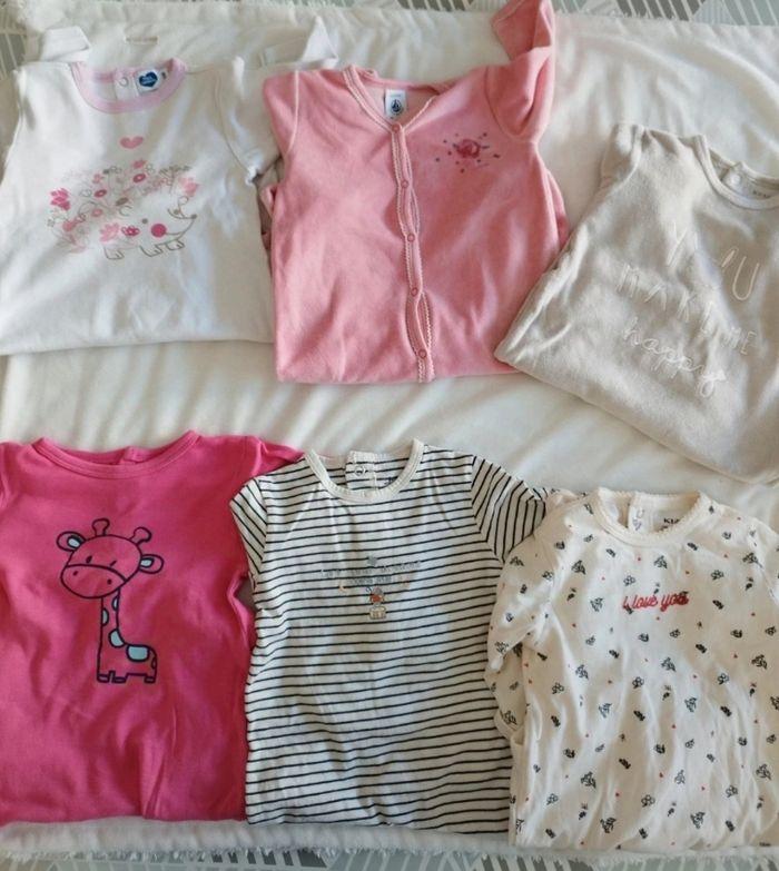 Lot de 6 pyjamas bébé - photo numéro 1