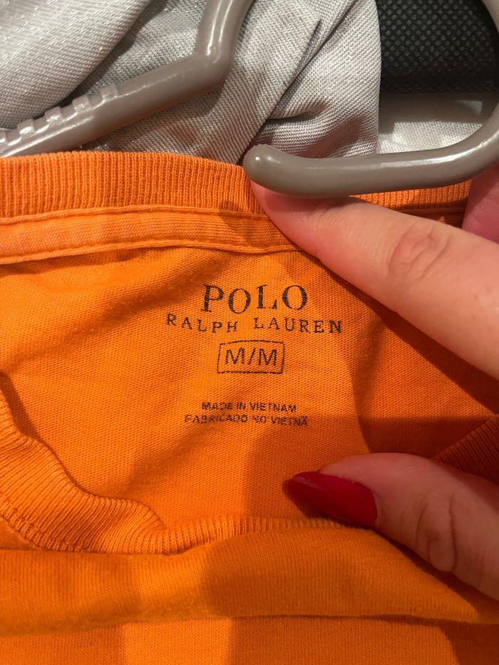 T shirt Polo Ralph Lauren orange - photo numéro 2