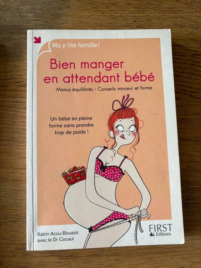 Livre Bien manger en attendant bébé - photo numéro 1