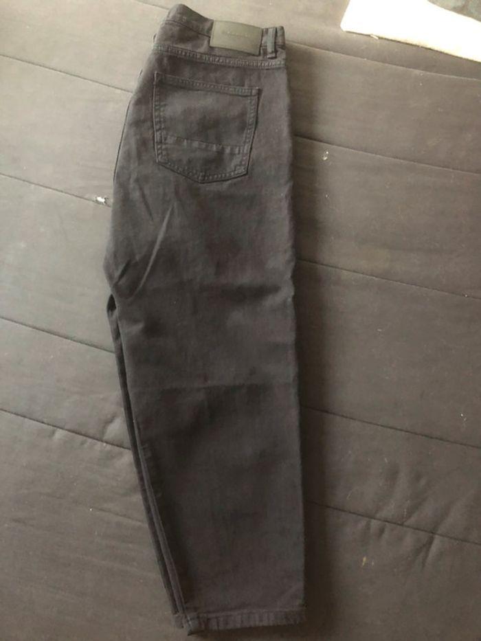 Pantalon noir bande verte Zara taille 44 - photo numéro 3