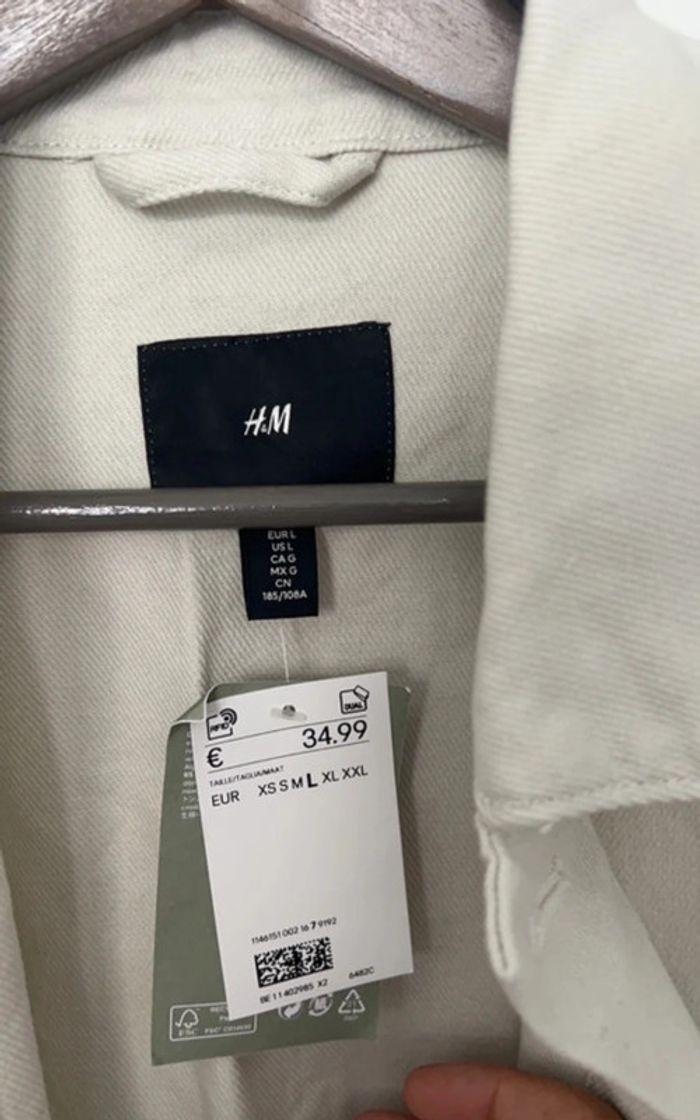 Veste chemise H&M neuve - photo numéro 2