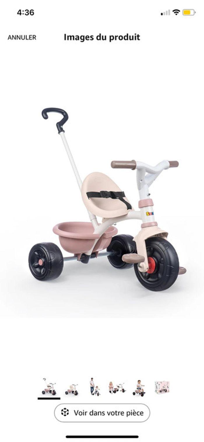 Vélo tricycle Smoby - photo numéro 7