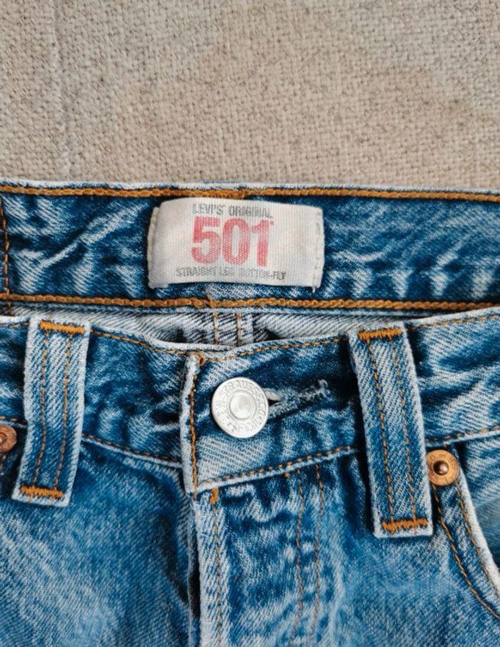 Jeans Levi's femme 501 bleu taille M 38 - photo numéro 3