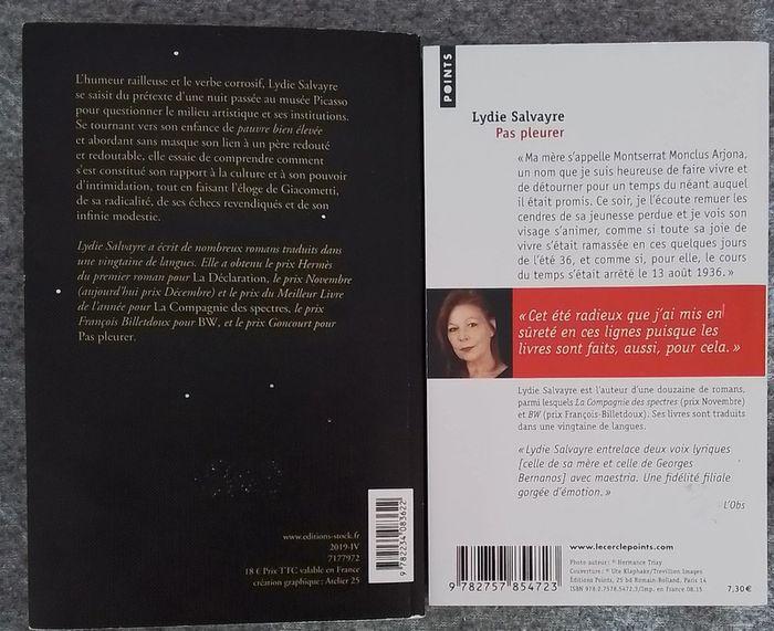 Livres de Lydie Salvayre - photo numéro 2