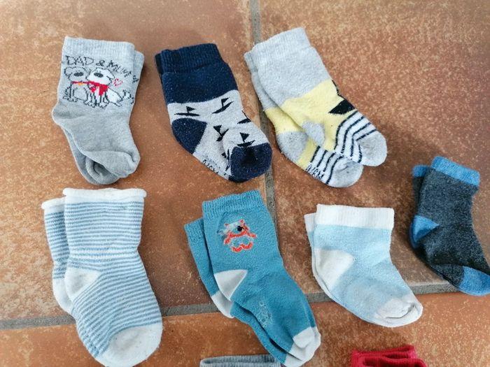 Lot de 10 paires de chaussettes bébé garçon - photo numéro 2